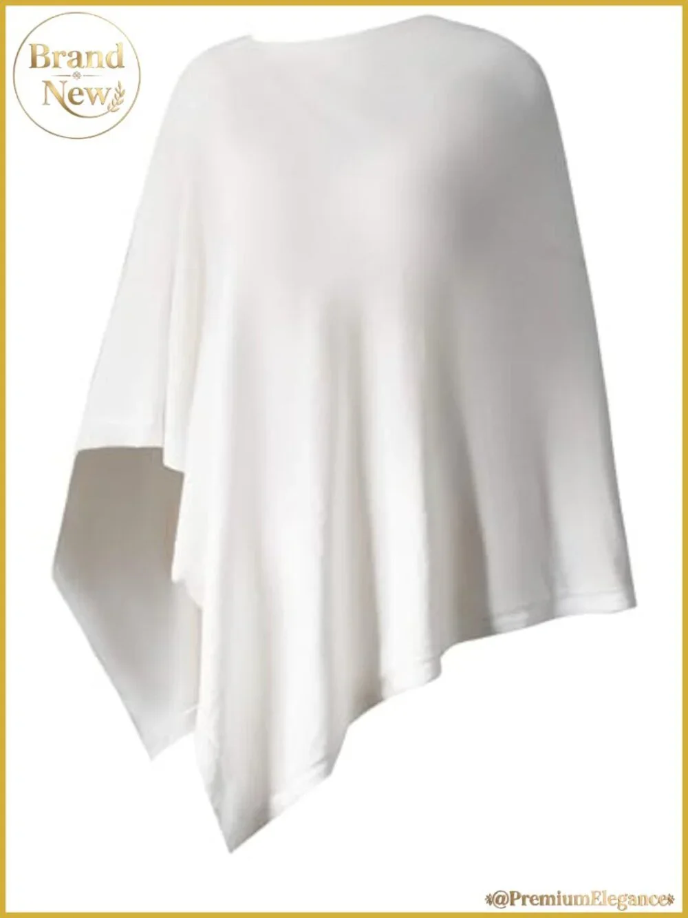 Women's Knit Shawl Wrap Poncho Sweater Versatile Scarf Cape One Size